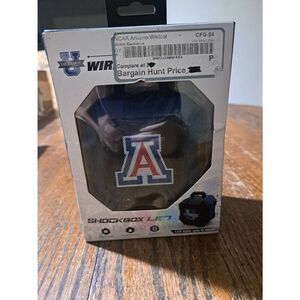 New Damaged Box Prime Brands Arizona Wildcats Shockbox LED Wireless Speaker